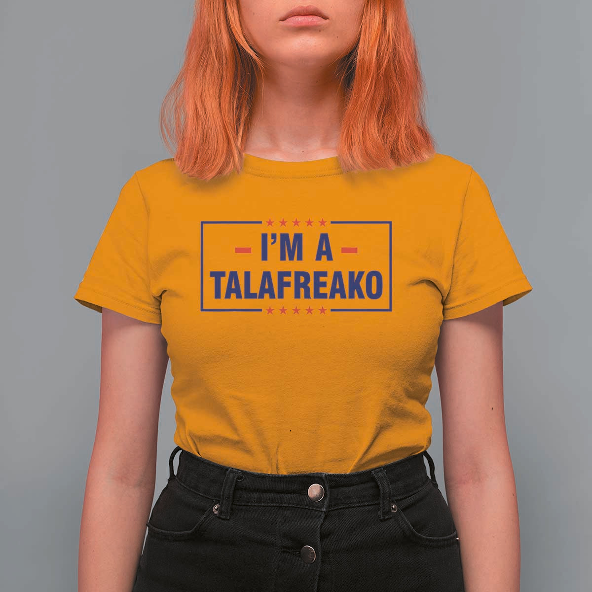 I'm A Talafreako Patriotic Voter T Shirt For Women James Talarico Political Supporter Stars Election Box