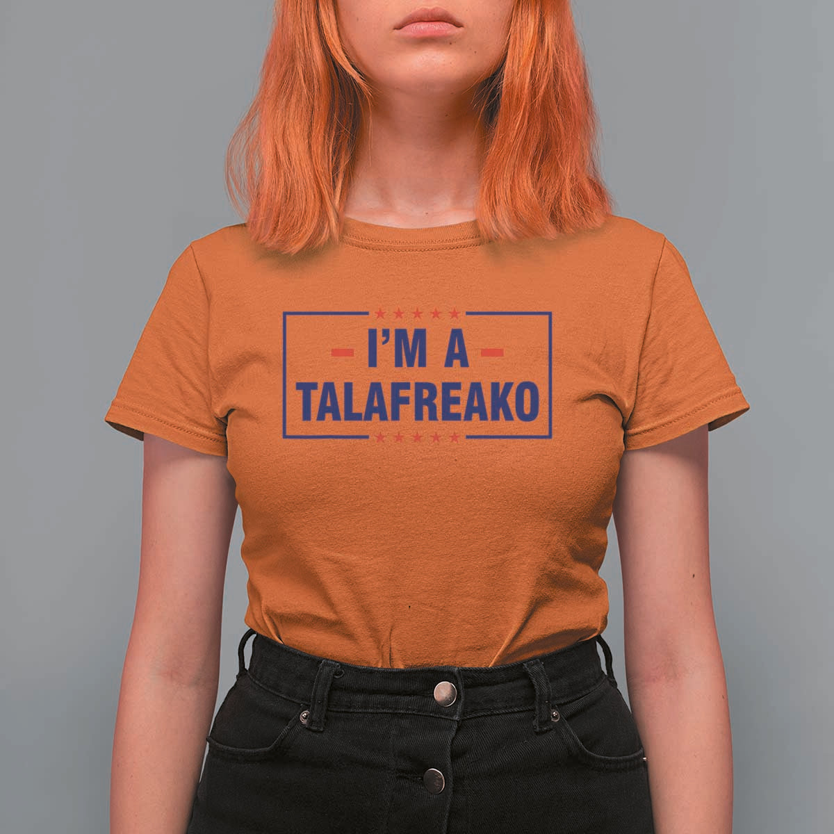 I'm A Talafreako Patriotic Voter T Shirt For Women James Talarico Political Supporter Stars Election Box