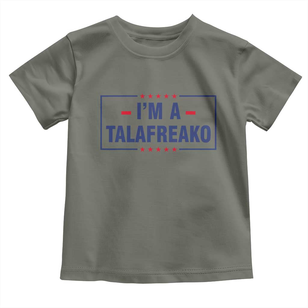 I'm A Talafreako Patriotic Voter Toddler T Shirt James Talarico Political Supporter Stars Election Box