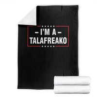 I'm A Talafreako Patriotic Voter Throw Blanket James Talarico Political Supporter Election Box Graphic