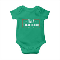 I'm A Talafreako Patriotic Voter Baby Onesie James Talarico Political Supporter Election Box Graphic