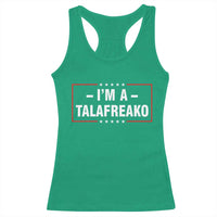 I'm A Talafreako Patriotic Voter Racerback Tank Top James Talarico Political Supporter Election Box Graphic