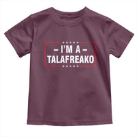 I'm A Talafreako Patriotic Voter Toddler T Shirt James Talarico Political Supporter Election Box Graphic