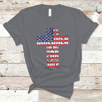 End Human Trafficking T Shirt God's Children Are Not For Sale Christian Jesus American Flag - Wonder Print Shop
