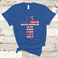 End Human Trafficking T Shirt God's Children Are Not For Sale Christian Jesus American Flag - Wonder Print Shop
