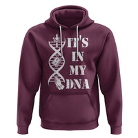 Christian Faith Hoodie It's In My DNA Bible Christian Cross Pray - Wonder Print Shop