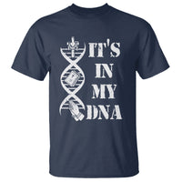 Christian Faith T Shirt It's In My DNA Bible Christian Cross Pray - Wonder Print Shop
