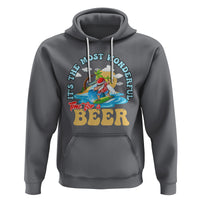 Funny Christmas in July Drinking Hoodie It's The Most Wonderful Time For A Beer - Wonder Print Shop