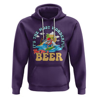 Funny Christmas in July Drinking Hoodie It's The Most Wonderful Time For A Beer - Wonder Print Shop