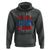 American Patriotic Hoodie Freedom Is My Second Favorite F-Word Retro US Flag - Wonder Print Shop