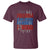American Patriotic T Shirt Freedom Is My Second Favorite F-Word Retro US Flag - Wonder Print Shop