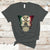 Mexican Sugar Skull T Shirt Mexico Flag Butterfly Latino Hispanic Heritage - Wonder Print Shop