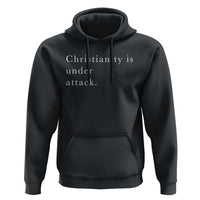 Christianity Is Under Attack Hoodie Pray for Grand Blanc Michigan Faith Support - Wonder Print Shop