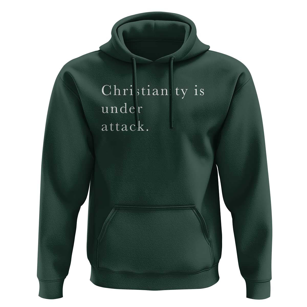 Christianity Is Under Attack Hoodie Pray for Grand Blanc Michigan Faith Support - Wonder Print Shop