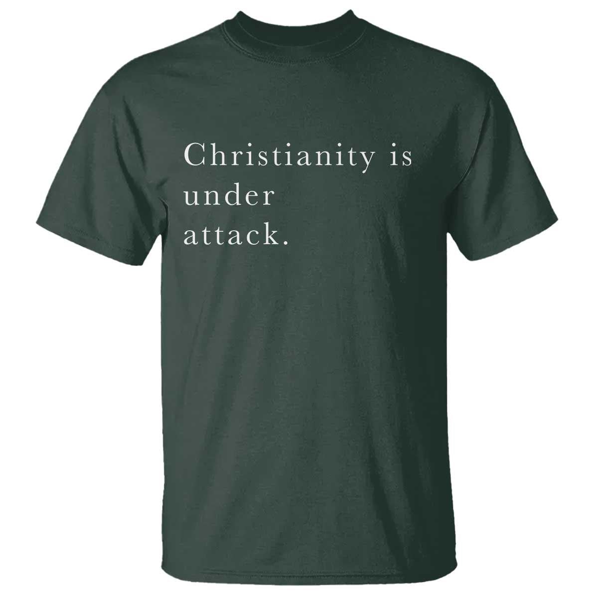 Christianity Is Under Attack T Shirt Pray for Grand Blanc Michigan Faith Support - Wonder Print Shop