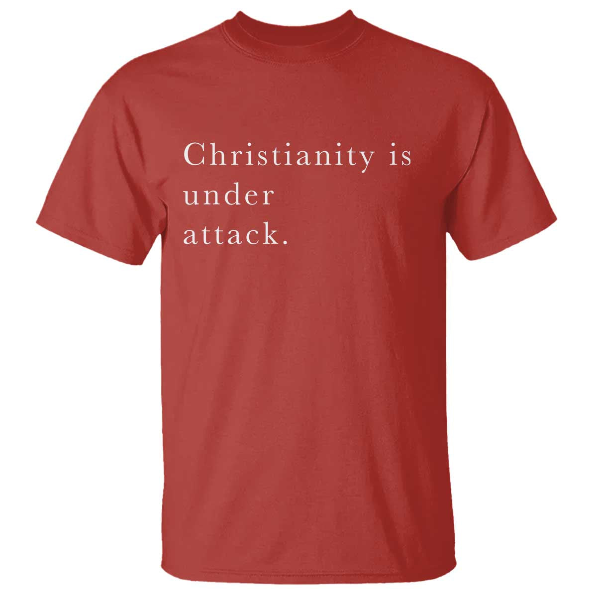 Christianity Is Under Attack T Shirt Pray for Grand Blanc Michigan Faith Support - Wonder Print Shop
