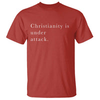 Christianity Is Under Attack T Shirt Pray for Grand Blanc Michigan Faith Support - Wonder Print Shop