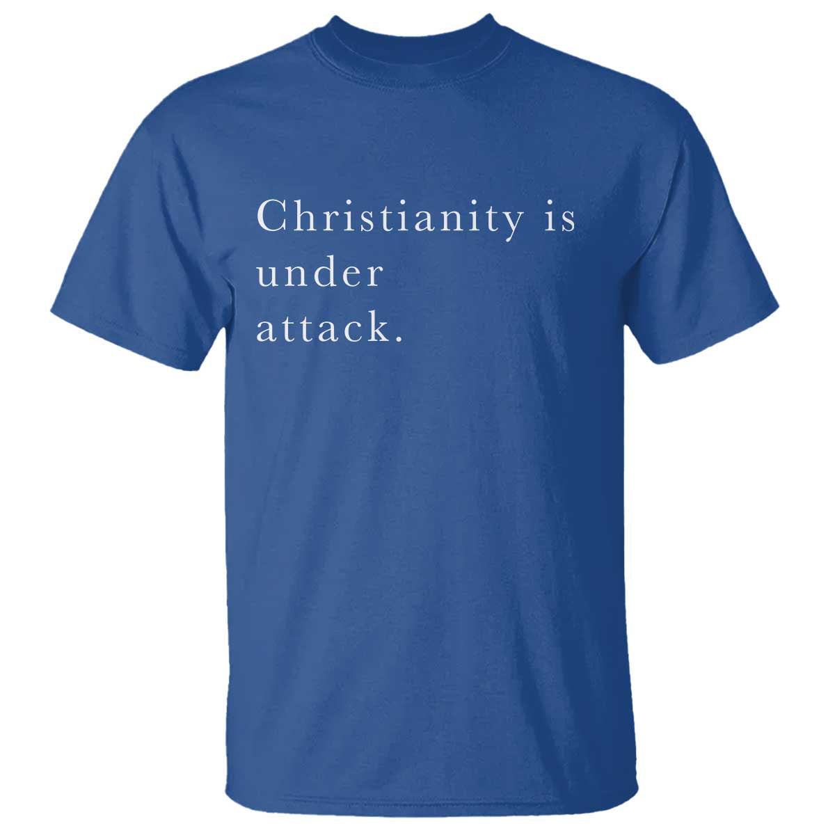 Christianity Is Under Attack T Shirt Pray for Grand Blanc Michigan Faith Support - Wonder Print Shop