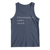 Christianity Is Under Attack Tank Top Pray for Grand Blanc Michigan Faith Support - Wonder Print Shop