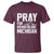 Pray for Grand Blanc Michigan T Shirt Faith and Community Support - Wonder Print Shop