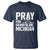 Pray for Grand Blanc Michigan T Shirt Faith and Community Support - Wonder Print Shop