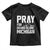 Pray for Grand Blanc Michigan Toddler T Shirt Faith and Community Support - Wonder Print Shop