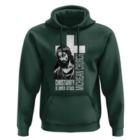 Christianity Is Under Attack Hoodie Jesus Stand for Faith Michigan Church - Wonder Print Shop