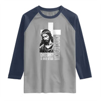 Christianity Is Under Attack Raglan Shirt Jesus Stand for Faith Michigan Church - Wonder Print Shop