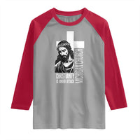 Christianity Is Under Attack Raglan Shirt Jesus Stand for Faith Michigan Church - Wonder Print Shop