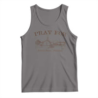 Pray for Grand Blanc Michigan Tank Top Vintage Church Faith Support - Wonder Print Shop