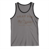Pray for Grand Blanc Michigan Tank Top Vintage Church Faith Support - Wonder Print Shop