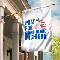 Pray for Grand Blanc Michigan Garden Flag American Flag Christian Support - Wonder Print Shop