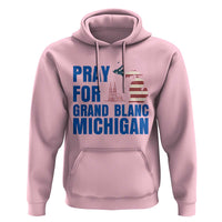 Pray for Grand Blanc Michigan Hoodie American Flag Christian Support - Wonder Print Shop