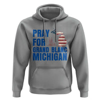 Pray for Grand Blanc Michigan Hoodie American Flag Christian Support - Wonder Print Shop