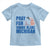 Pray for Grand Blanc Michigan Toddler T Shirt American Flag Christian Support - Wonder Print Shop