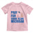 Pray for Grand Blanc Michigan Toddler T Shirt American Flag Christian Support - Wonder Print Shop