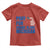 Pray for Grand Blanc Michigan Toddler T Shirt American Flag Christian Support - Wonder Print Shop