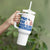 Pray for Grand Blanc Michigan Tumbler With Handle American Flag Christian Support - Wonder Print Shop