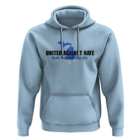 Peace for Grand Blanc Michigan Hoodie United Against Hate - Wonder Print Shop