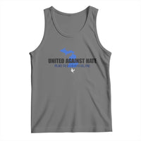 Peace for Grand Blanc Michigan Tank Top United Against Hate - Wonder Print Shop