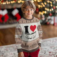 I Love Muhammad Ugly Christmas Sweater Musliam Identity Islamic Peace and Pride - Wonder Print Shop
