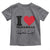 I Love Muhammad Toddler T Shirt Musliam Identity Islamic Peace and Pride - Wonder Print Shop