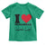 I Love Muhammad Toddler T Shirt Musliam Identity Islamic Peace and Pride - Wonder Print Shop