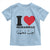 I Love Muhammad Toddler T Shirt Musliam Identity Islamic Peace and Pride - Wonder Print Shop