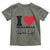 I Love Muhammad Toddler T Shirt Musliam Identity Islamic Peace and Pride - Wonder Print Shop