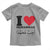 I Love Muhammad Toddler T Shirt Musliam Identity Islamic Peace and Pride - Wonder Print Shop