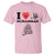 I Love Muhammad T Shirt Musliam Identity Faith Peace Pride Islamic Calligraphy - Wonder Print Shop