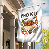 Funny Pho Kit Vietnamese Noodle Pun Garden Flag Ramen Pho Lovers Hilarious Foodie Graphic - Wonder Print Shop