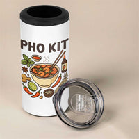 Funny Pho Kit Vietnamese Noodle Pun 4 in 1 Can Cooler Tumbler Ramen Pho Lovers Hilarious Foodie Graphic - Wonder Print Shop