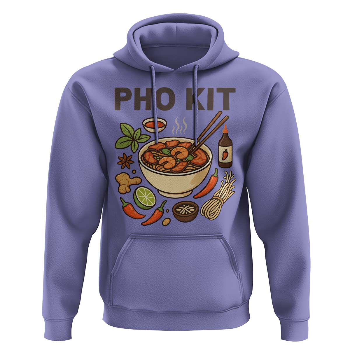 Funny Pho Kit Vietnamese Noodle Pun Hoodie Ramen Pho Lovers Hilarious Foodie Graphic - Wonder Print Shop